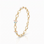 14k gouden armband met kleine vlindertjes
