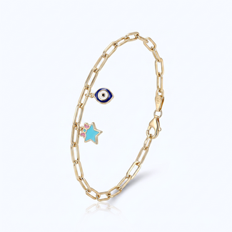 Kinderarmband Ster Nazar