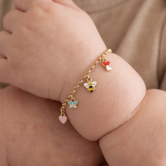 Kinderarmband Kleurrijke Bedels