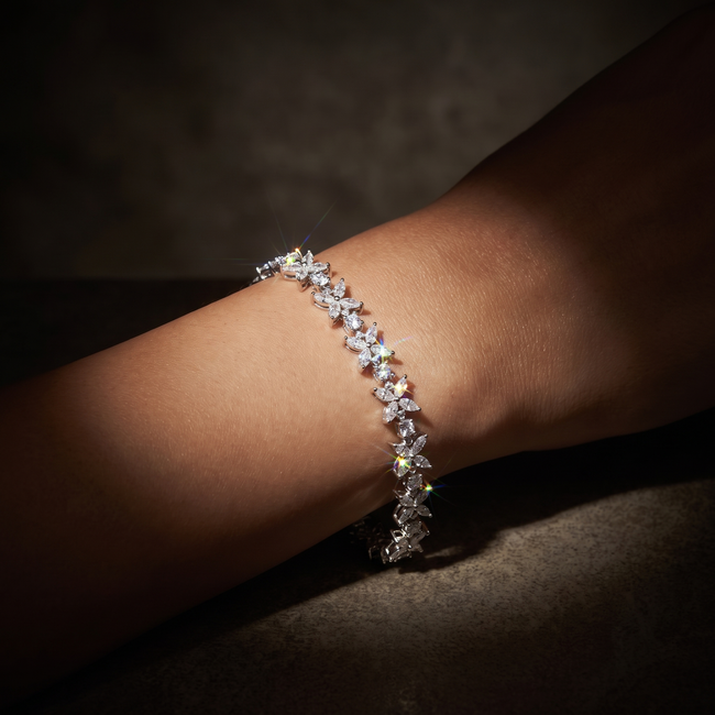 Diamanten armband  met 3.27 ct natuurlijke diamanten