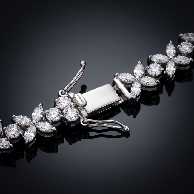 Diamanten armband  met 3.27 ct natuurlijke diamanten