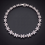 diamanten collier met 5.55 ct natuurlijke diamanten