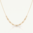 Gouden Collier Paperclip Schakel 42-45cm