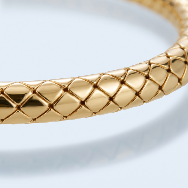 Zilveren Bangle Armband Met Panterkop En Zirkonia 5mm