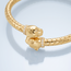 Zilveren Bangle Armband Met Panterkop En Zirkonia 5mm