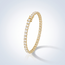 14 Karaat Gouden Tennisarmband Swarovski 3mm