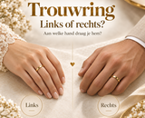 Trouwring: aan welke hand draag je hem, links of rechts?