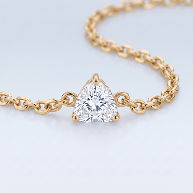 Diamanten Armband, Hartvorm, 0.27 Karaat