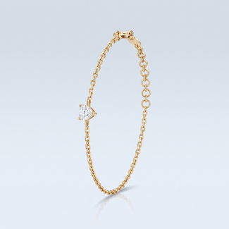 Diamanten Armband Hartvorm