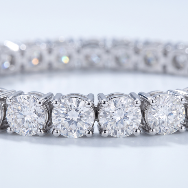 Tennisarmband met Lab Diamanten 6.02 ct