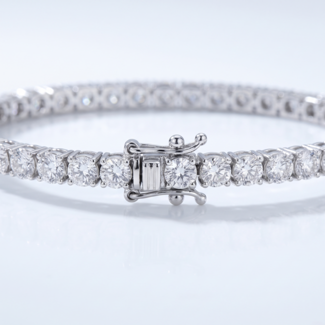 Tennisarmband met Lab Diamanten 6.02 ct