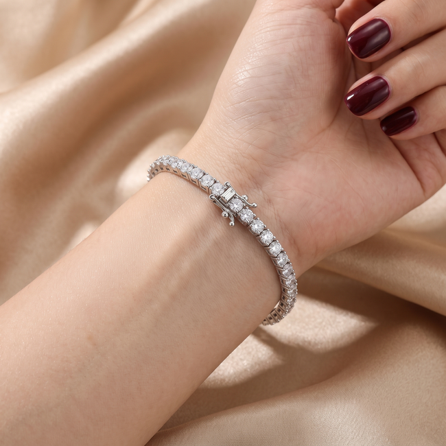 Tennisarmband met Lab Diamanten 6.02 ct