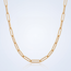 Gouden Paperclip Schakelketting 18 Karaat