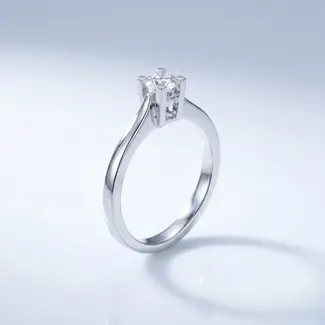 Solitaire Ring met Diamant