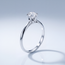 Verlovingsring met Diamant 0,31 ct 14 Karaat Witgoud