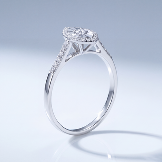 Marquise Ring met Diamant