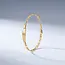 14 Karaat Gouden Figaro Armband met Gegraveerd Naamplaatje voor Kinderen