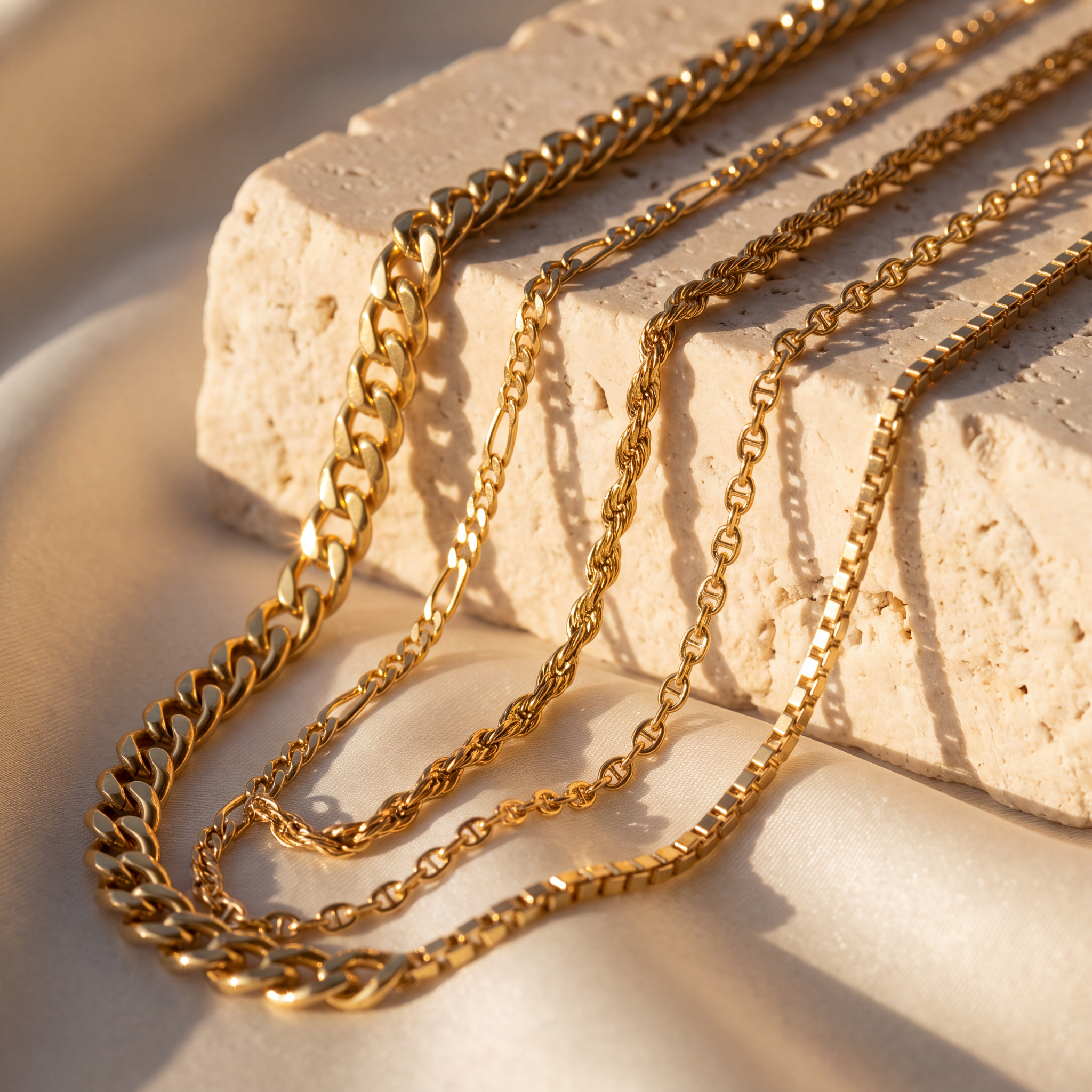 18 karaat gouden ketting