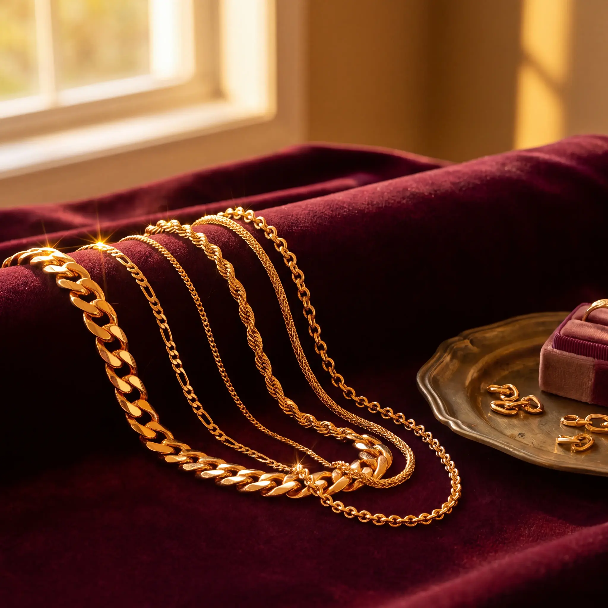 22 karaat gouden ketting