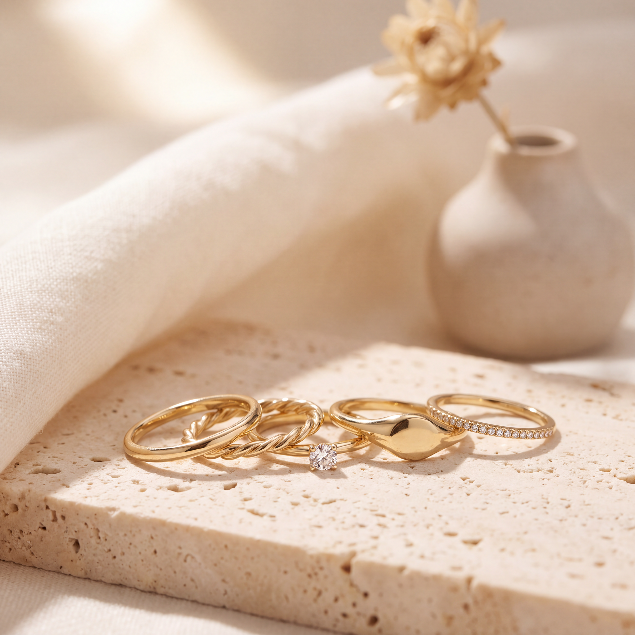 14 karaat gouden ringen