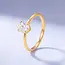 Ovale verlovingsring  lab grown diamant van 1,09 ct