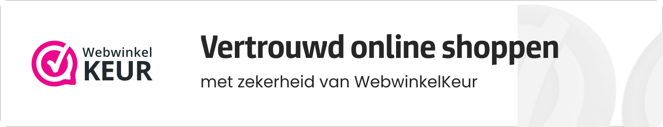 Vertrouwd online shoppen met zekerheid van WebwinkelKeur