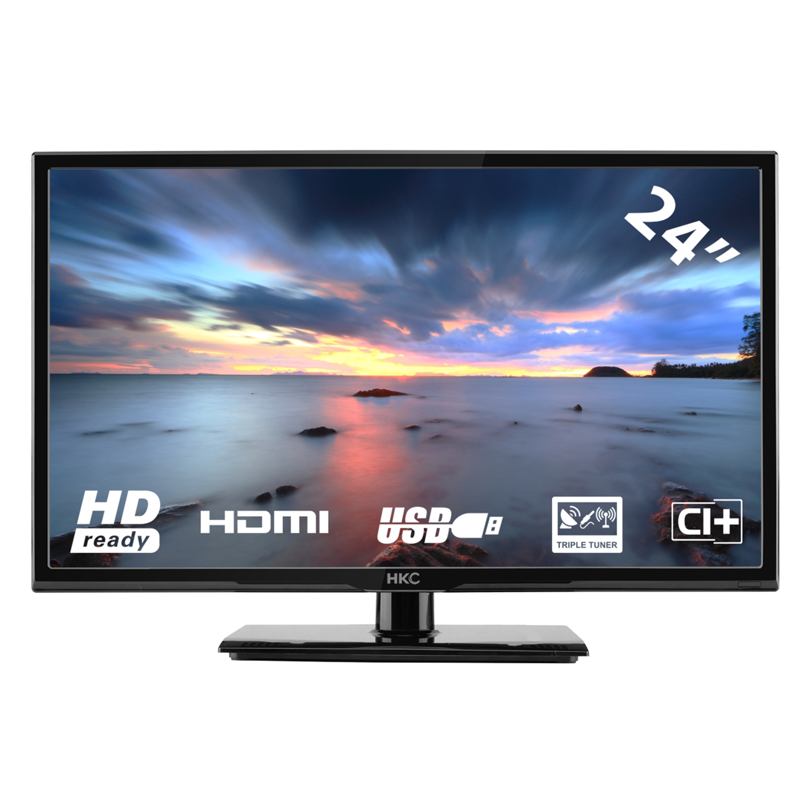 HKC HKC 24C2NB LED HD TV 24 inch (Triple Tuner, CI+, HDMI, USB)
