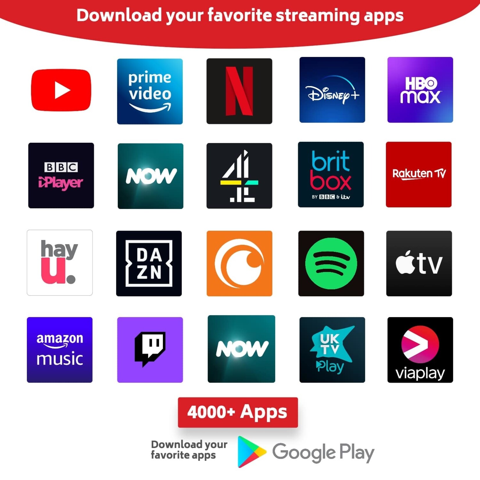 RCA RCA RS42F3-EU 42 inch HD ANDROID SMART LED TV