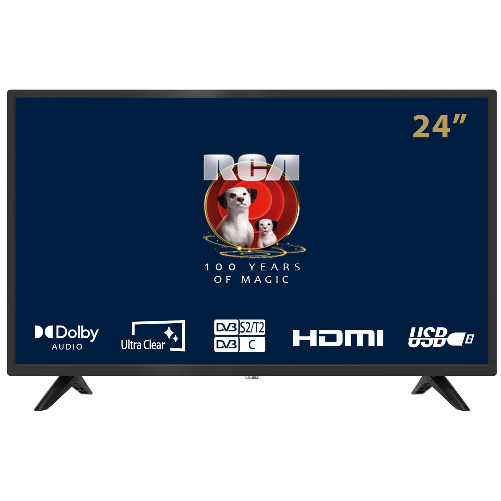 RCA RCA  iRB24H3  LED HD TV 24 inch (Triple Tuner, CI+, HDMI, USB)