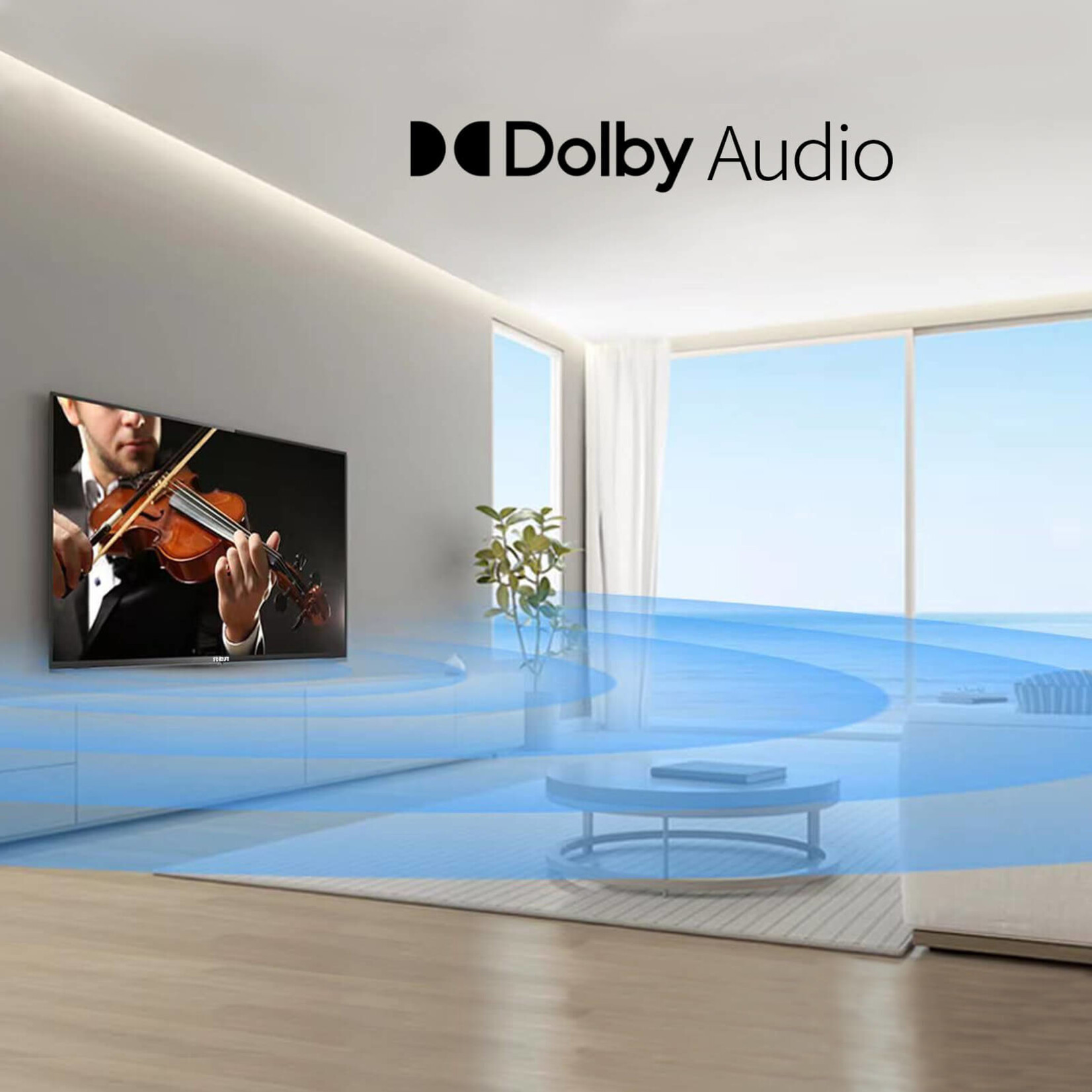 RCA RCA  iRV50U3 Smart TV 50 Pulgadas (127 cm) Televisores 4K - HDR, Netflix, Prime Video, Rakuten TV, DAZN, Disney+, Youtube, UVM,Control de Voz WiFi, Triple-Tuner DVB-T2 / S2 / C