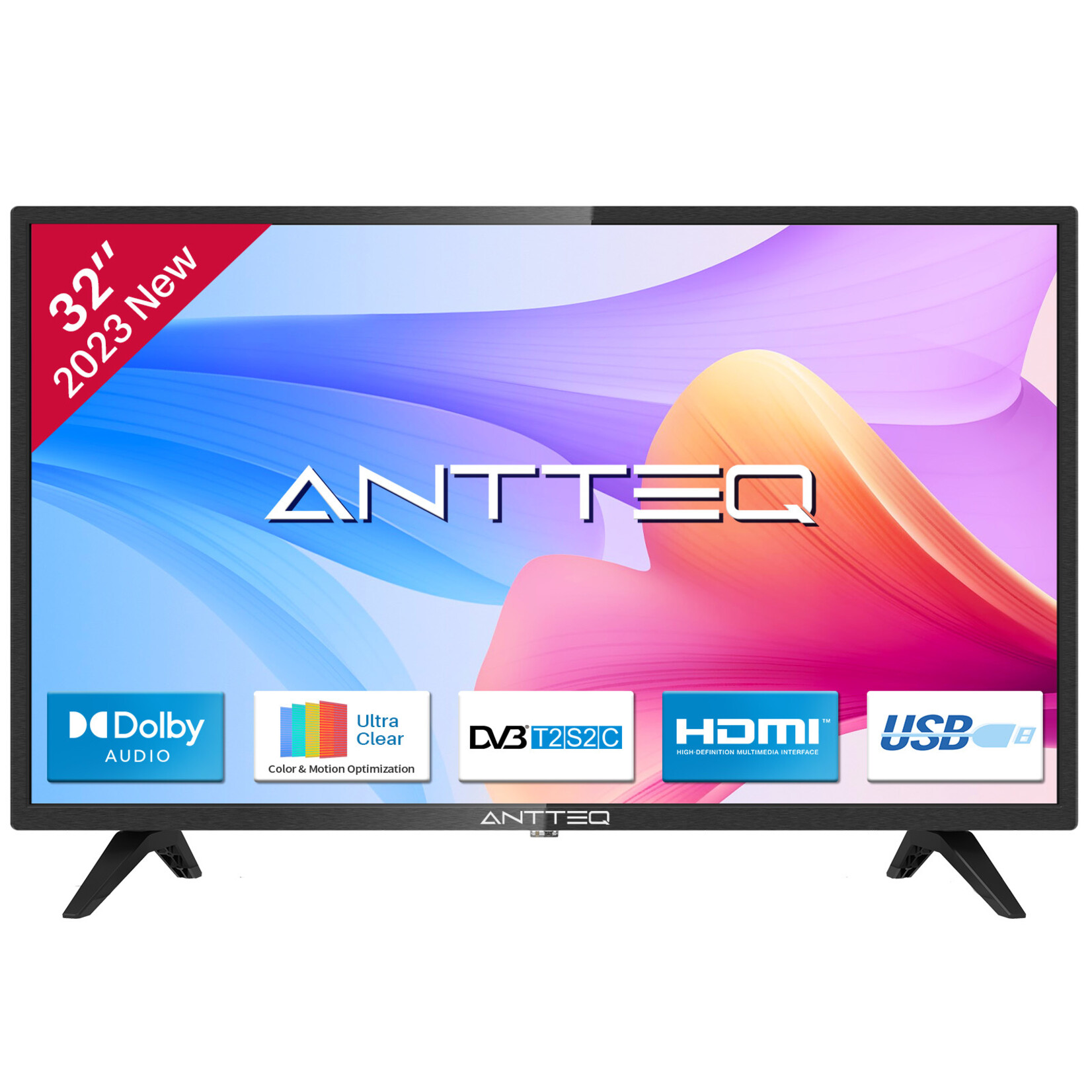 Antteq AB 32D1 TV 32 pollici (Televisori 80 cm), Dolby Audio