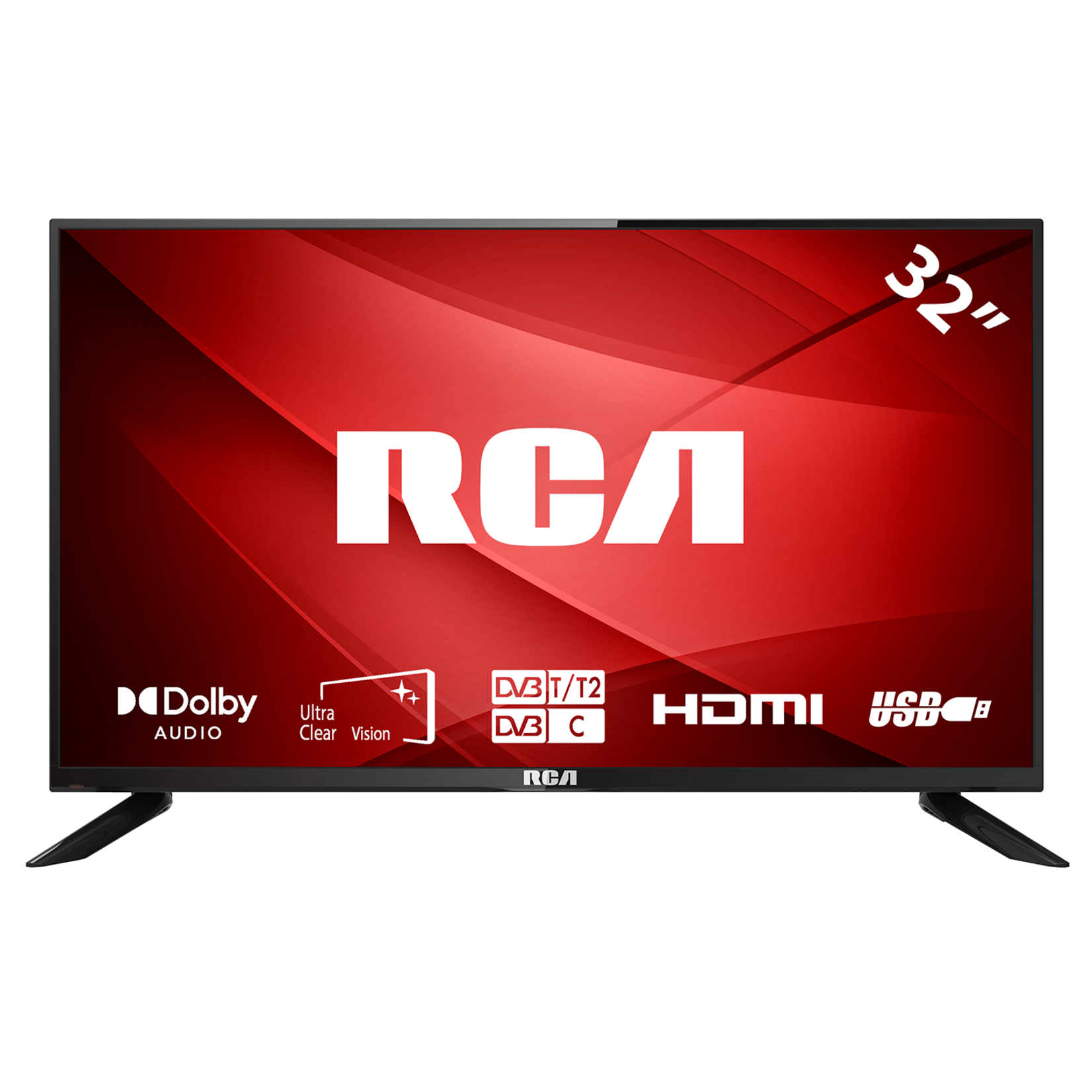 RCA RB32H1-UEU 32-Zoll LED Fernseher mit HDMI- und USB-Anschluss