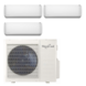 Maxicool-Midea Maxicool midea Trio split 2 stuks 2,5 KW en 1 3,5 kw binnen unit en 1 buiten unit