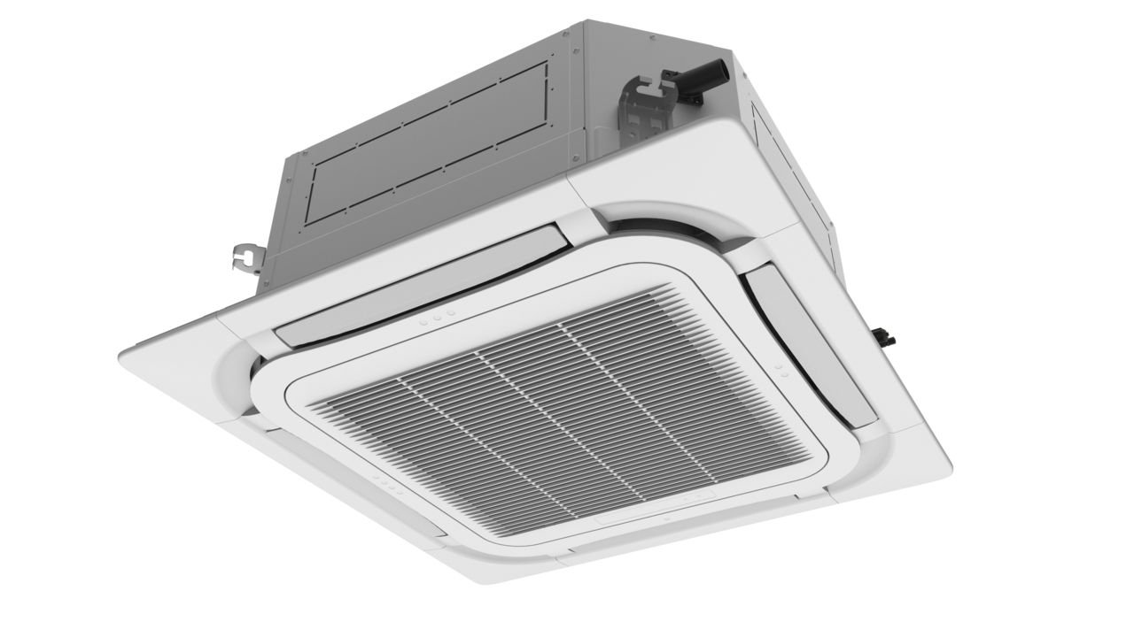 GREE GREE Tosot CTS-12R 3,5kW R32 inverter cassette set met warmtepomp