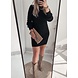 BASIC SWEATER DRESS BLACK BASIC SWEATER DRESS BLACK
