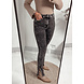STRAIGHT JEANS SPLIT WASHED BLACK STRAIGHT JEANS SPLIT WASHED BLACK
