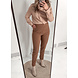HIGH WAIST PANTALON CAMEL HIGH WAIST PANTALON CAMEL