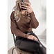 GOLDEN GLITTER SWEATER RUST GOLDEN GLITTER SWEATER RUST