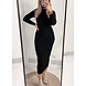BASIC COL DRESS BLACK BASIC COL DRESS BLACK