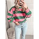 OLIVIA KNIT PINK & GREEN OLIVIA KNIT PINK & GREEN