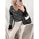 RALPH SWEATER BLACK WHITE RALPH SWEATER BLACK WHITE