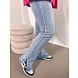 HIGH WAIST SPLIT JEANS 759 LIGHT BLUE HIGH WAIST SPLIT JEANS 759 LIGHT BLUE