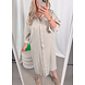 MAXI BLOUSE DRESS BEIGE MAXI BLOUSE DRESS BEIGE