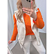 FAUX LEATHER GILET BEIGE FAUX LEATHER GILET BEIGE