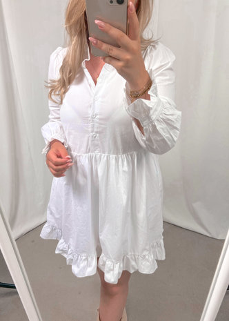 ANNE COTTON BLOUSE DRESS