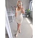 PREG PROOF MALU DRESS BEIGE PREG PROOF MALU DRESS BEIGE