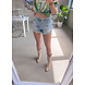 DESTROYED DENIM SHORT DESTROYED DENIM SHORT