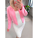 CROPPED BLAZER PINK CROPPED BLAZER PINK