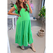 PREG PROOF LOOSE COTTON DRESS GREEN PREG PROOF LOOSE COTTON DRESS GREEN