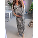 PREG PROOF MAXI DRESS ZEBRA PRINT PREG PROOF MAXI DRESS ZEBRA PRINT